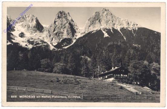 Pfarrwerfen, Alpengasthof & Pension Mordegg mit Hiefler, Fieberhorn, Hochtron