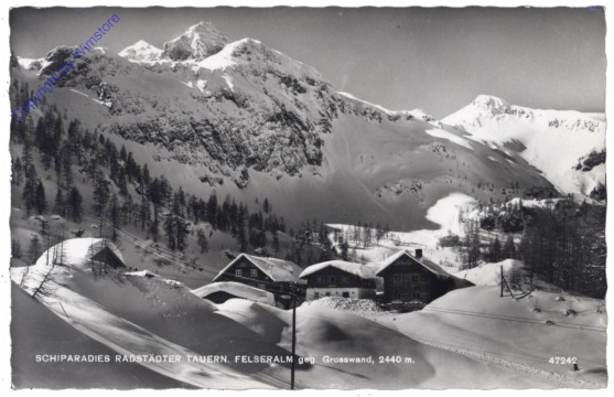 Radstädter Tauern, Felseralm geg. Großwand