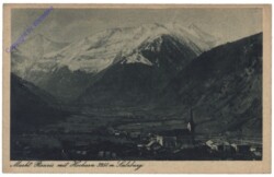 Rauris, Markt Rauris mit Hocharn