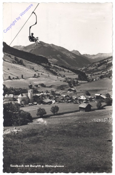 Saalbach-Hinterglemm, mit Berglift