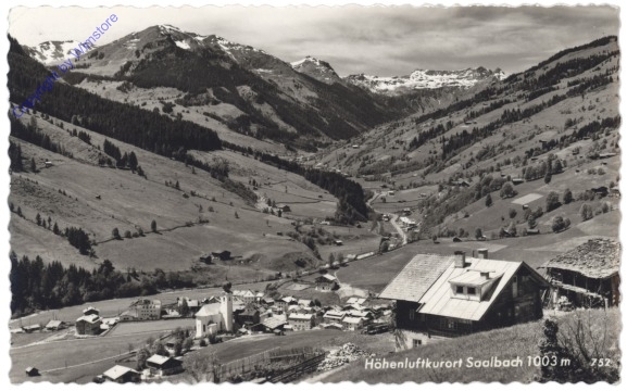 Saalbach-Hinterglemm, Ortsansicht