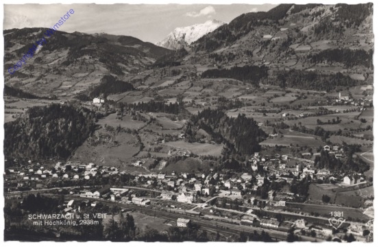 Schwarzach, und St. Veit mit Hochkönig
