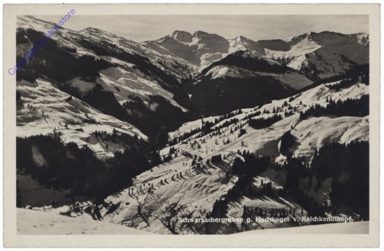 Schwarzach, Schwarzachergraben g. Hochkogel v. Reichkendlkopf