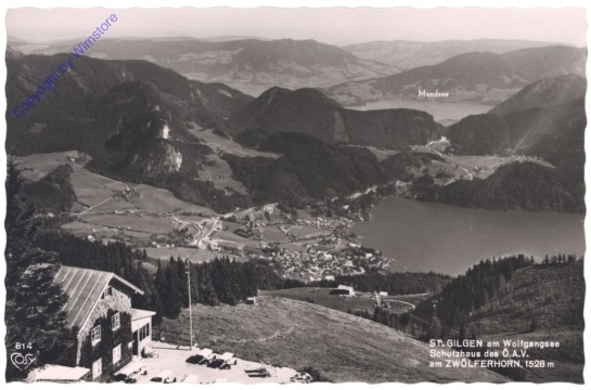 St. Gilgen, Schutzhaus des ÖAV am Zwölferhorn