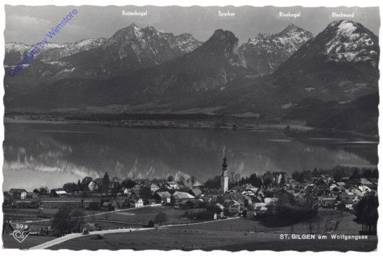 St. Gilgen, Ortsansicht