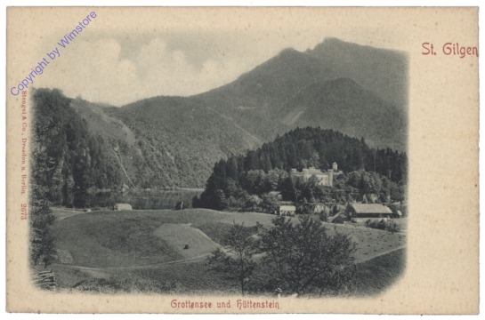 St. Gilgen, Grottensee und Hüttenstein