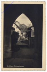 St. Gilgen, Kircheneingang