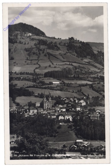 ak122281 St. Johann im Pongau, Ortsansicht