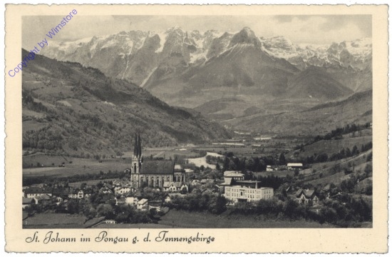 St. Johann im Pongau, g.d. Tennengebirge
