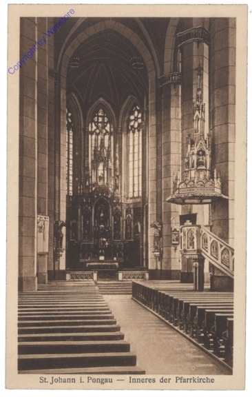 St. Johann im Pongau, Inneres der Pfarrkirche