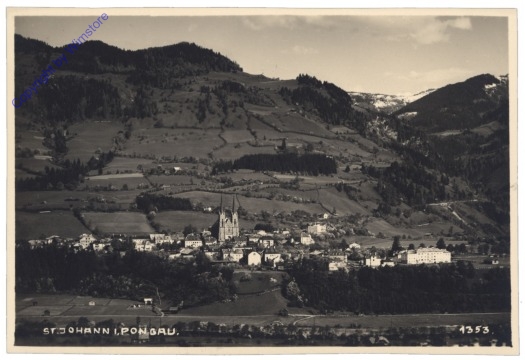 ak122309 St. Johann im Pongau, Ortsansicht