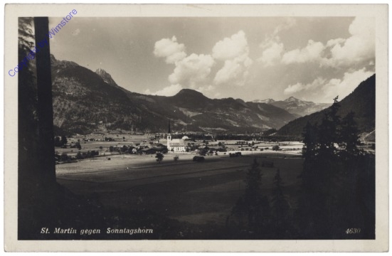 St. Martin bei Lofer, gegen Sonntagshorn