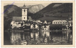 St. Wolfgang, mit weissem Rössl und Schafberg