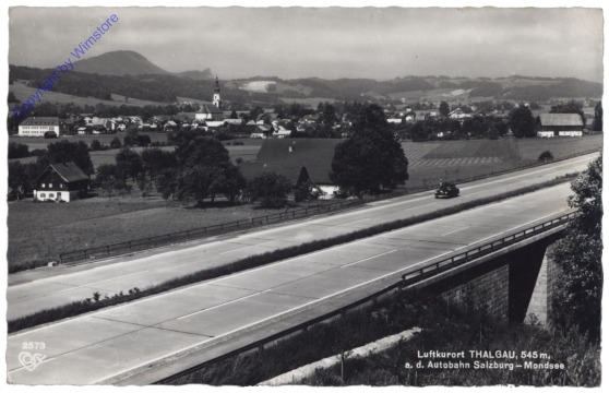 Thalgau, an der Autobahn Salzburg - Mondsee