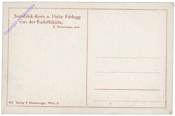 Uttendorf, Sonnblick-Kees u. Hohe Fürlegg von der Rudolfshütte