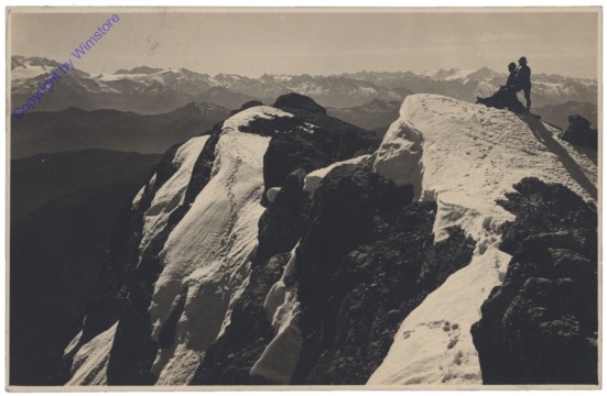 Weissbach bei Lofer, Aussicht v. Birnhorn gegen die Tauern