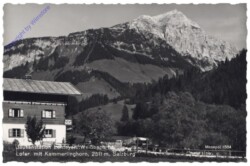 Weissbach bei Lofer, Jausenstation Lohfeyer, mit Kammerlinghorn
