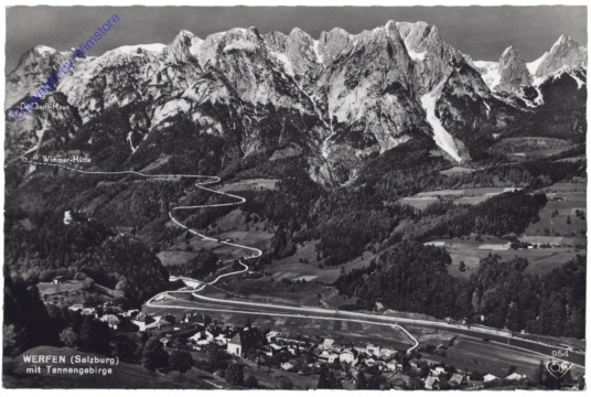 Werfen, mit Tennengebirge