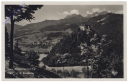 Werfen, Veste Hohenwerfen mit Ort u. Hochkönig