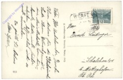 Werfen, Veste Hohenwerfen mit Ort u. Hochkönig