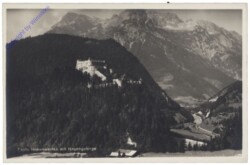 Werfen, Feste Hohenwerfen mit Hagengebirge