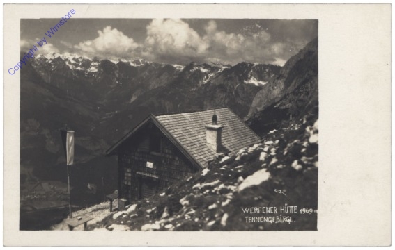 Werfenweng, Werfner-Hütte im Tennengebirge