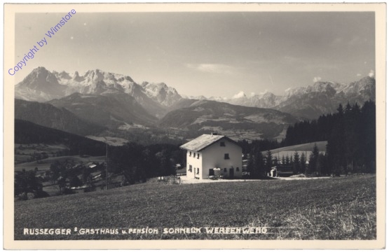 Werfenweng, Russegger's Gasthaus u. Pension Sonneck