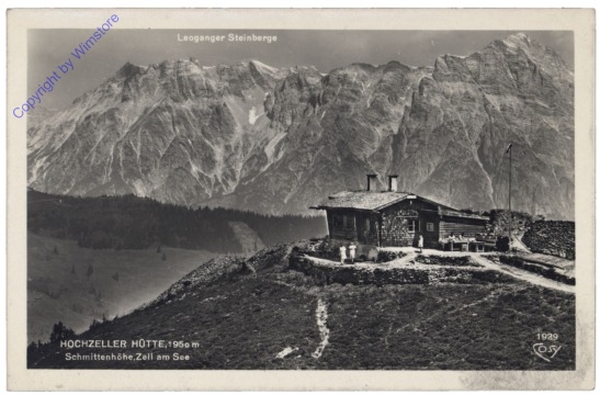Zell am See, Hochzeller Hütte, Schmittenhöhe