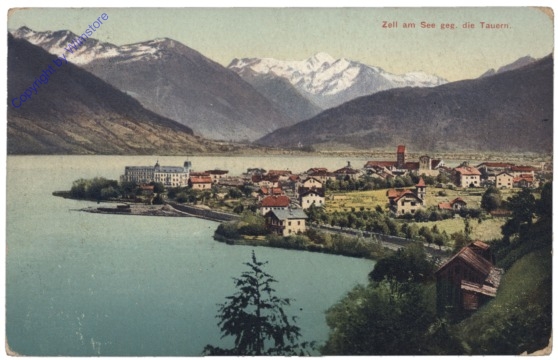 ak122495 Zell am See, geg. die Tauern