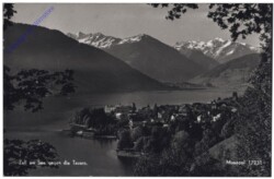 Zell am See, gegen die Tauern