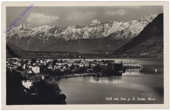 Zell am See, g.d. Stein. Meer