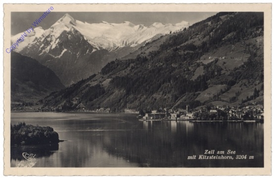 ak122511 Zell am See, mit Kitzsteinhorn