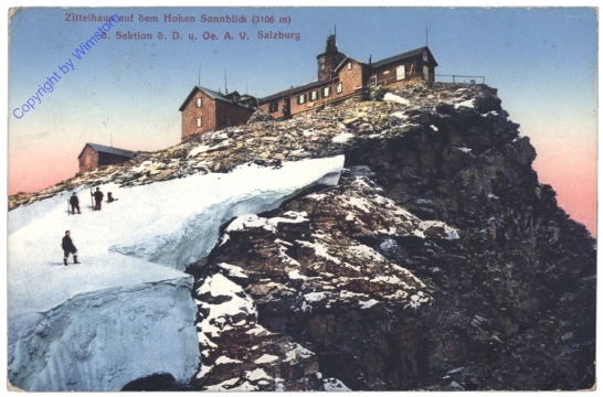 ak122522 Zell am See, Zittelhaus auf dem Hohen Sonnblick