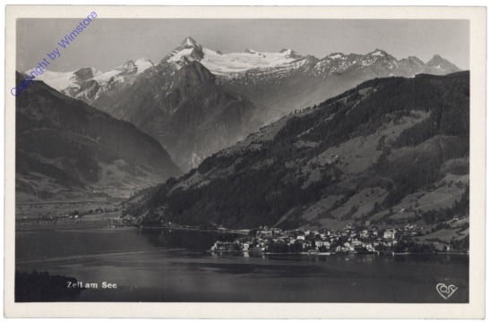 ak122531 Zell am See, Ortsansicht