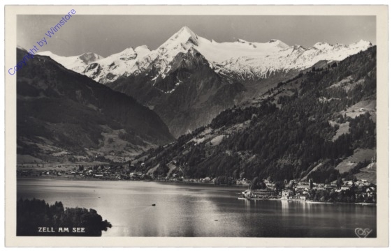 ak122535 Zell am See, Ortsansicht