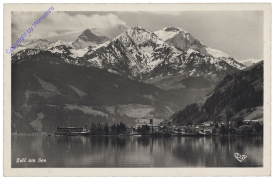 ak122539 Zell am See, Ortsansicht