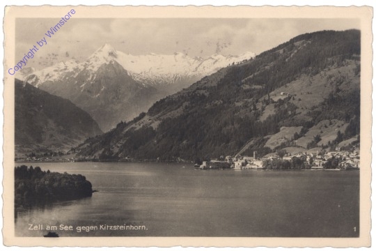 ak122540 Zell am See, gegen Kitzsteinhorn