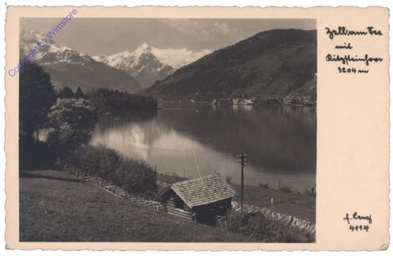 ak122543 Zell am See, mit Kitzsteinhorn