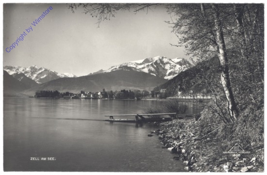 ak122547 Zell am See, Ortsansicht