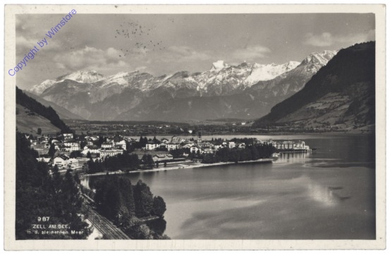ak122558 Zell am See, m.d. Steinernem Meer