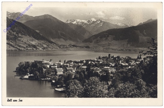 ak122559 Zell am See, Ortsansicht