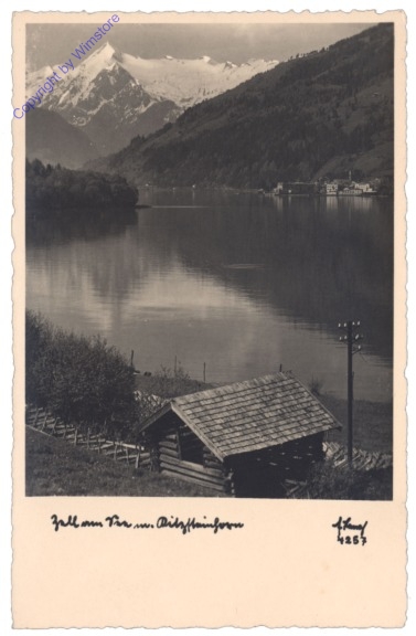 ak122567 Zell am See, mit Kitzsteinhorn
