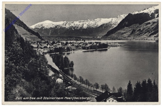 ak122569 Zell am See, mit Steinernem Meer