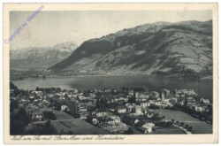 Zell am See, mit Stein. Meer und Hundstein