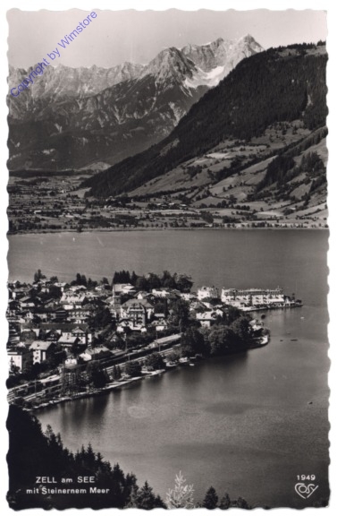 ak122580 Zell am See, mit Steinernem Meer