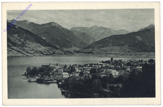 ak122582 Zell am See, gegen die Tauern