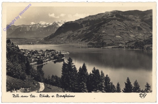 Zell am See, Blick von Bergheim