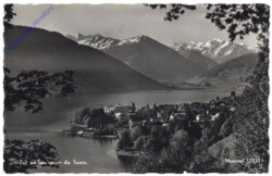 Zell am See, gegen die Tauern