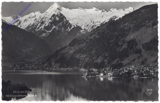 ak122594 Zell am See, mit Kitzsteinhorn