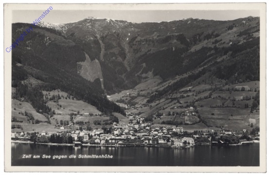ak122595 Zell am See, gegen die Schmittenhöhe